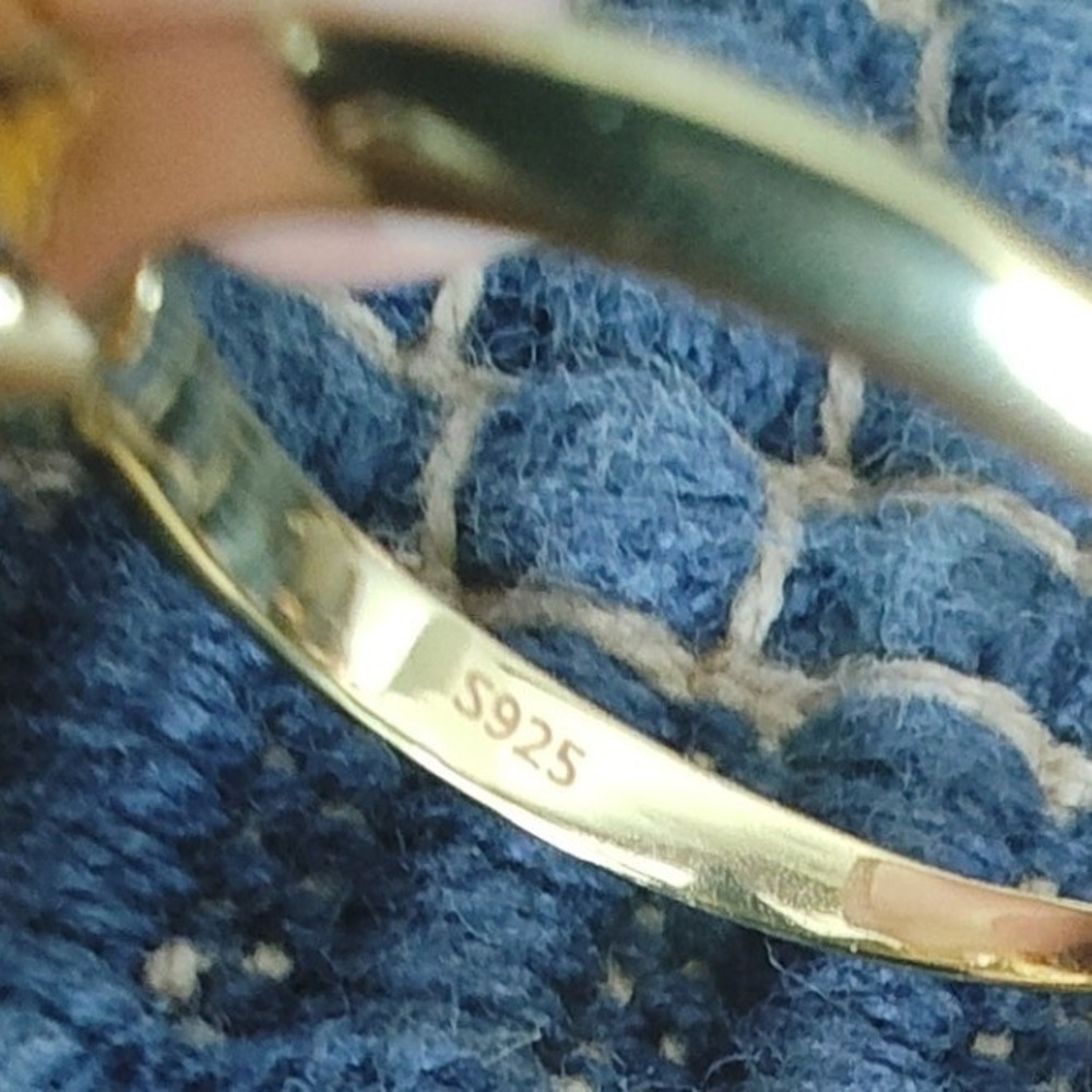 Classic Ring Round Brilliant 2.0ct S925 Gold GRA Certified - Picture 3 of 5
